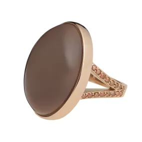 Yola Chocolate Moonstone Ring