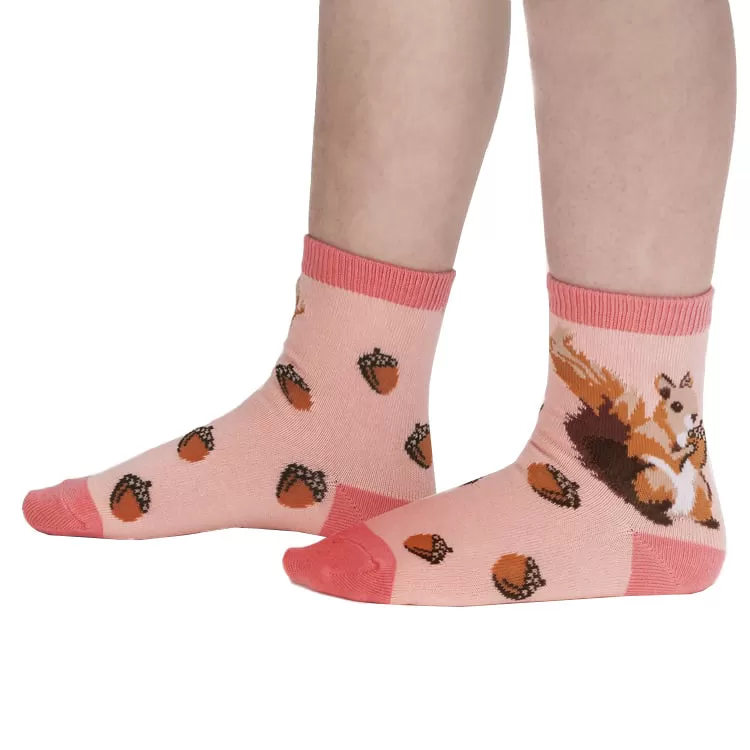 Youth My Dear Hedgehog Crew Socks 3-Pack